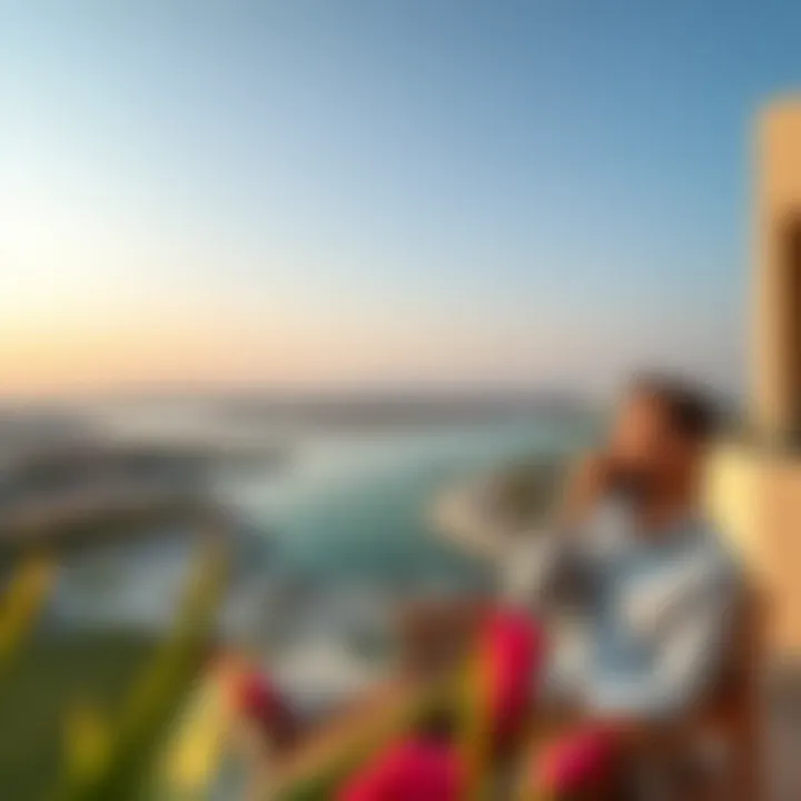 Scenic views from Amara Tilal Al Ghaf residences