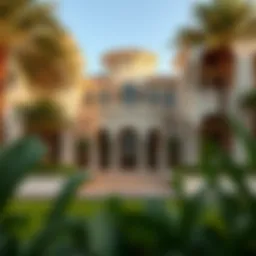 Luxurious villa exterior in Aster Arabian Ranches