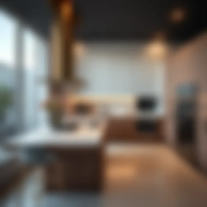 Sophisticated Gourmet Kitchen in Bianca Townhouse Gourmet kitchen features in Bianca Townhouse