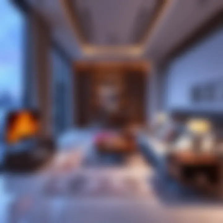 Modern Interiors of Century Village Residences Stylish living spaces highlighting modern interior design