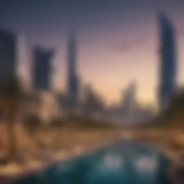 Dubai's Luxury Real Estate Market Dubai skyline showcasing luxury real estate