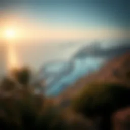 Breathtaking view of Al Ramhan Island's coastline