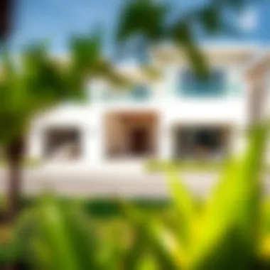 Exterior view of Gardenia Villas showcasing modern architecture