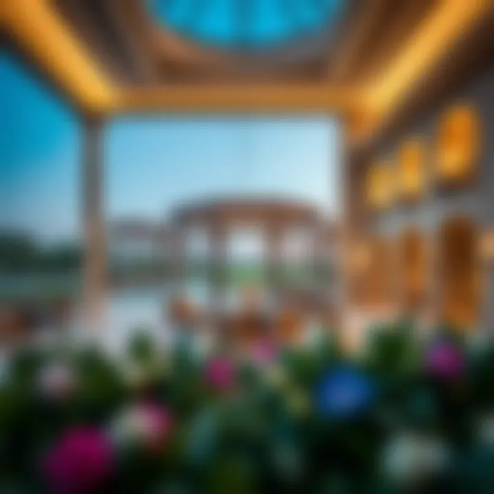 Elegant Clubhouse of Golf Club Arabian Ranches Luxurious clubhouse of Golf Club Arabian Ranches