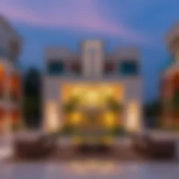 Stunning architectural design of Harmony residences