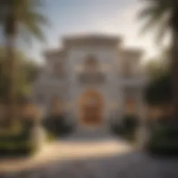 Luxurious villa in a gated community in Dubai