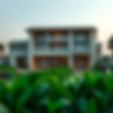 Residential Architecture in Jumeirah Golf Estate Luxurious residential architecture within Jumeirah Golf Estate