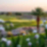 Stunning view of Jumeirah Golf Estate's championship golf course