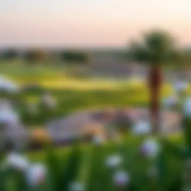 Championship Golf Course at Jumeirah Golf Estate Stunning view of Jumeirah Golf Estate's championship golf course