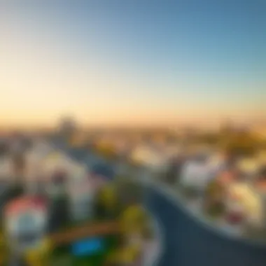 Scenic View of Jumeirah's Vibrant Neighborhood Scenic view of Jumeirah's vibrant neighborhood