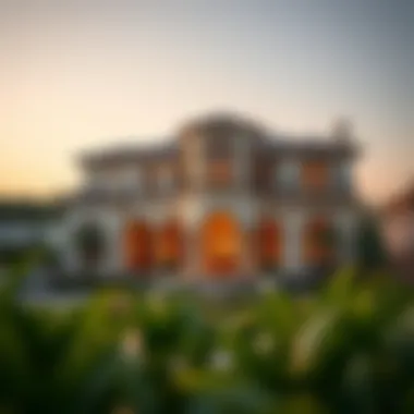 Luxurious villa in a serene neighborhood of Dubai