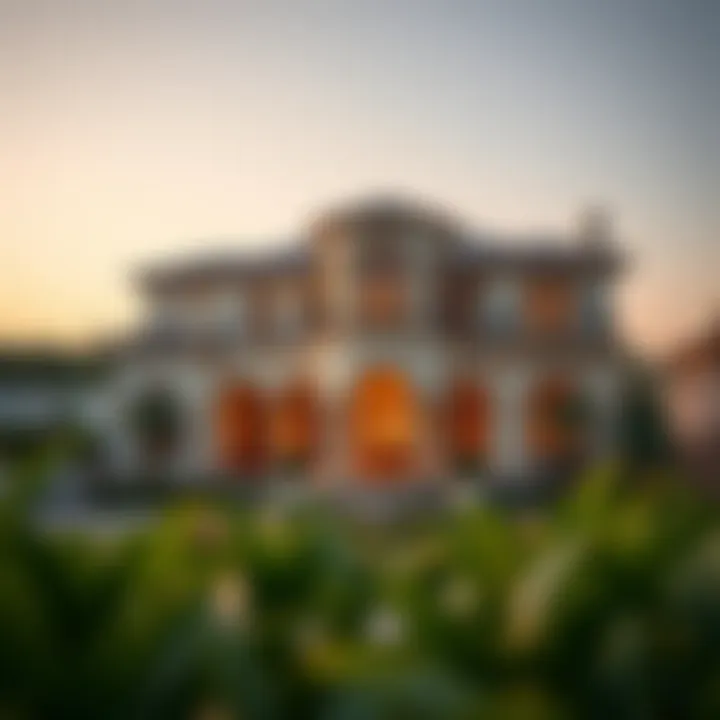 Luxurious villa in a serene neighborhood of Dubai