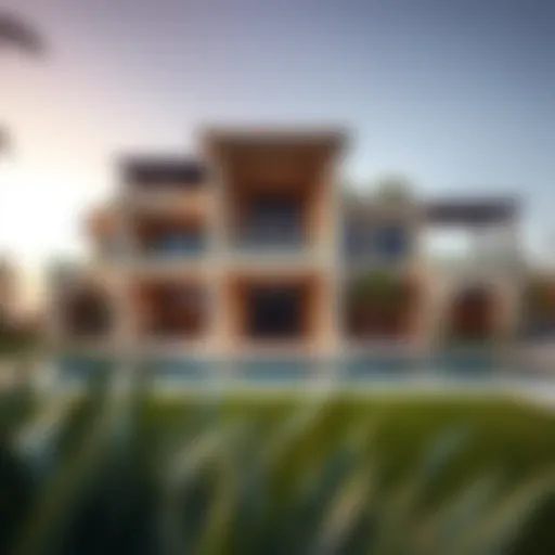 Architectural Marvels of Dubai's Luxury Villas Stunning architectural design of a luxury villa in Dubai