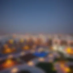 Stunning view of Masaar Arada community showcasing modern residential architecture