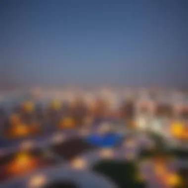 Stunning view of Masaar Arada community showcasing modern residential architecture