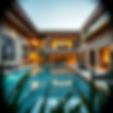 Modern Architectural Marvel in Arabian Ranches Luxurious villa in Arabian Ranches showcasing modern architecture