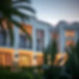 Stunning exterior view of Rukan Townhouses showcasing modern architecture