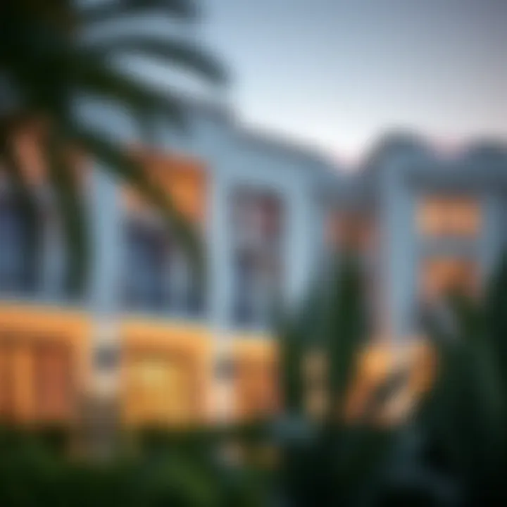 Elegant Architecture of Rukan Townhouses Stunning exterior view of Rukan Townhouses showcasing modern architecture