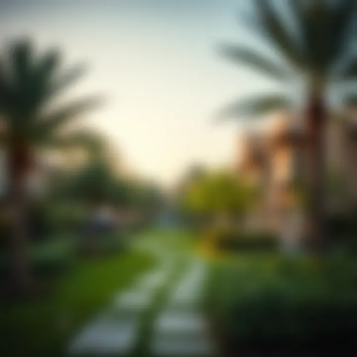 Serene Green Spaces in Rukan Beautifully landscaped community in Rukan featuring parks and green spaces