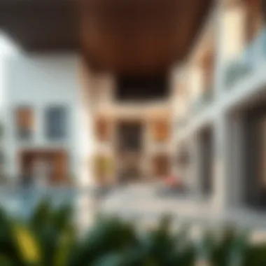 Modern Residences in Sobha Reserve Architectural illustration of modern residences in Sobha Reserve