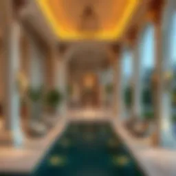 Stunning architectural detail of a Chorisia Villa