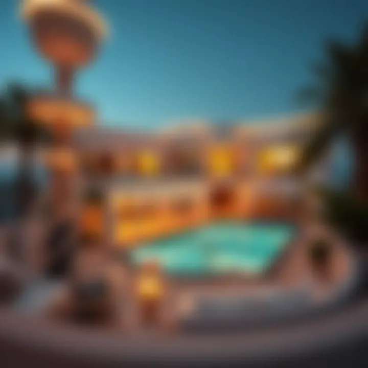 Glamorous luxury real estate property featured at auction