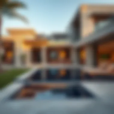 Contemporary Villa Design in Dubai A stunning villa showcasing contemporary design in Dubai.