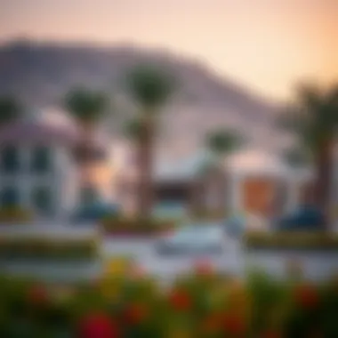 Serene community amenities including parks and leisure areas in Arabian Ranches