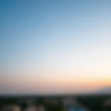 Skyline view of Arabian Ranches highlighting its prime location in Dubai