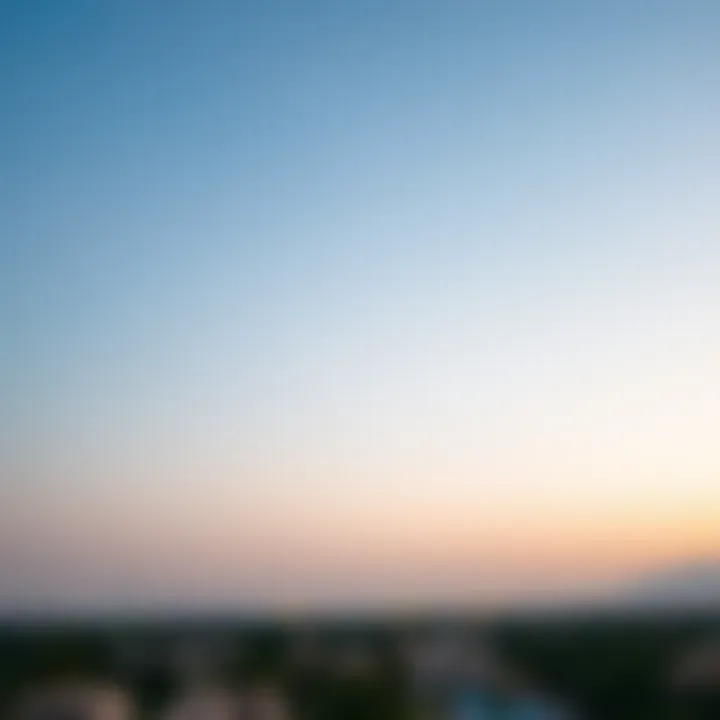 Skyline view of Arabian Ranches highlighting its prime location in Dubai