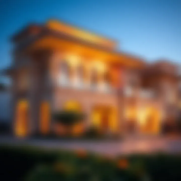 Stunning architectural design of Zahia community