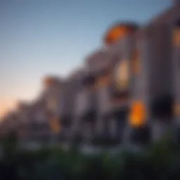 Elegant architectural design of Verdana Townhouses