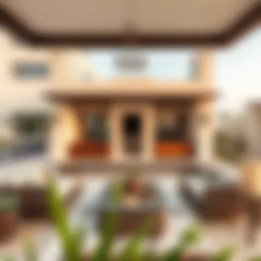 Scenic Outdoor Space of a Villa in Jebel Ali Scenic outdoor space of a villa in Jebel Ali