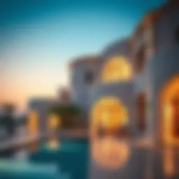 Stunning architectural design of a luxury property in Falcon Al Quoz