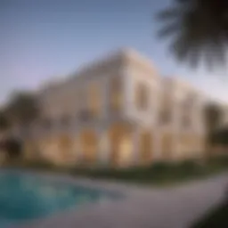 Stunning architectural design of Jumeirah Island townhouse