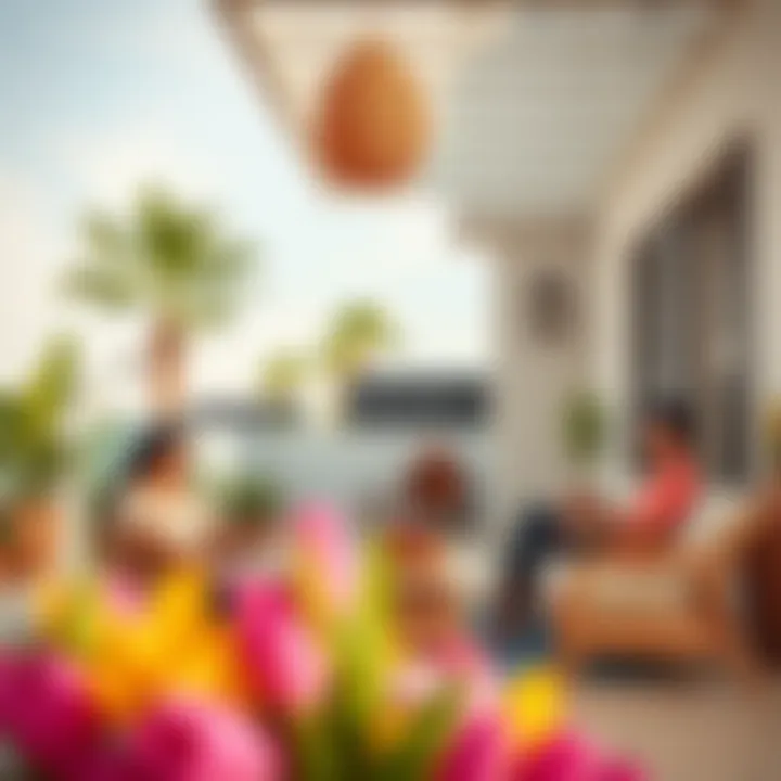 Vibrant community lifestyle in Nshama