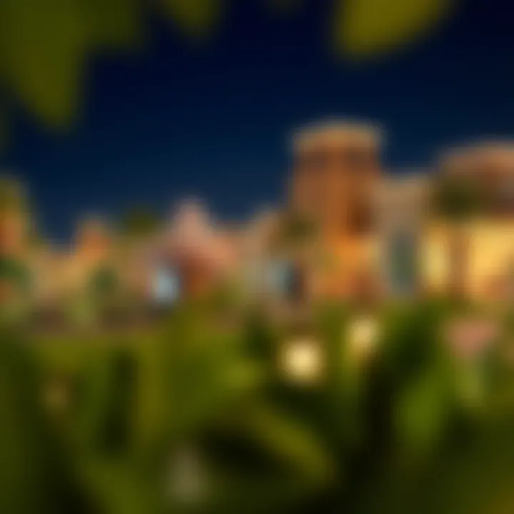 Community Features of Meydan South Villas Vibrant community features including parks and recreational areas in Meydan South