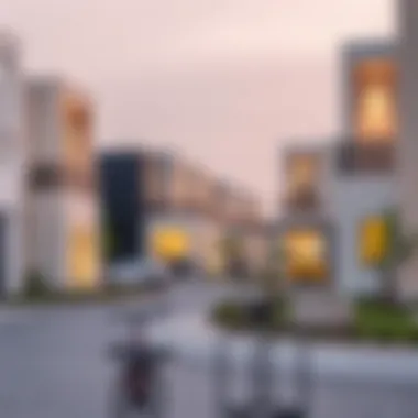 Modern Architectural Design of Community Homes Modern architectural design of community homes