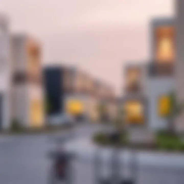 Modern Architectural Design of Community Homes Modern architectural design of community homes