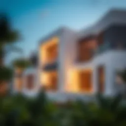 Contemporary villa design in Nad Al Sheba