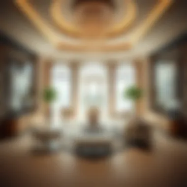 Lavish Interior Design of a Dubai Mansion Elegant interior design of a Dubai mansion