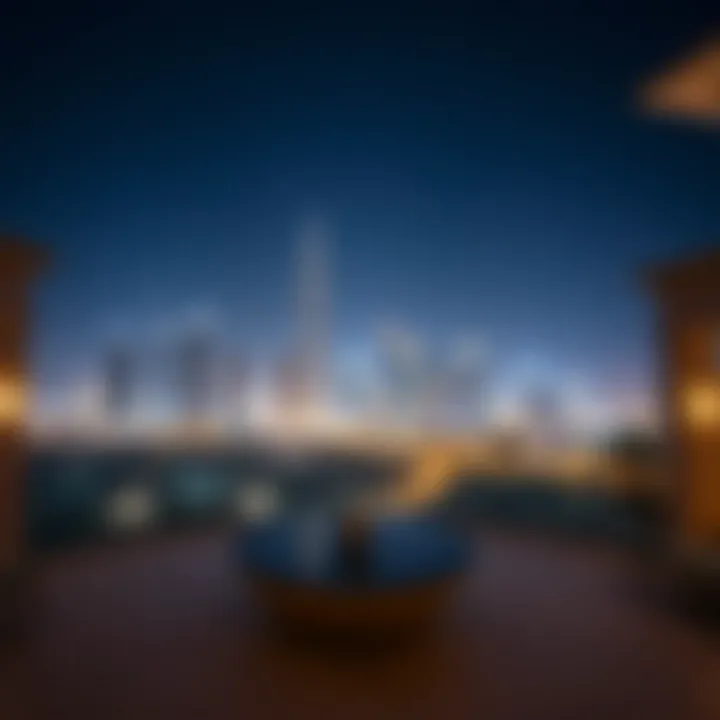 Exquisite Luxury Villa with Dubaiās Iconic Skyline Luxury villa overlooking Dubai skyline