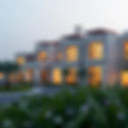 Stunning architectural view of Silver Springs residences