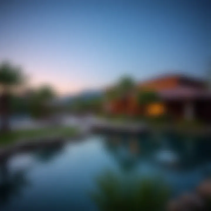 Natural Beauty Around Silver Springs Scenic surroundings of Silver Springs at Damac Hills