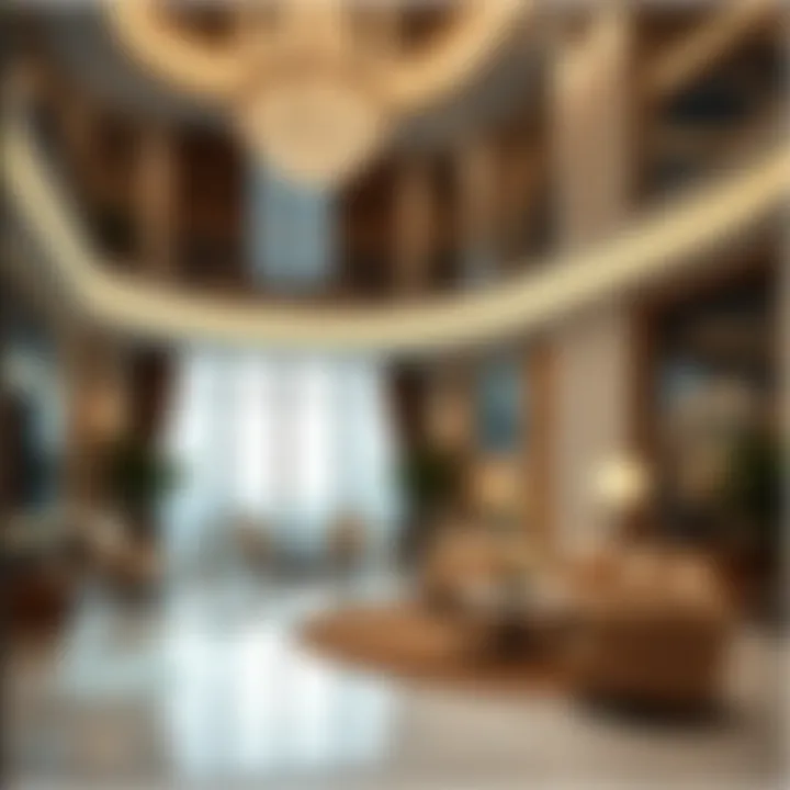 Luxury Living: The Essence of Dubai Residential Properties A luxurious residential property in Dubai highlighting its elegant design