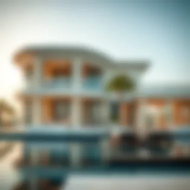 Architectural Elegance in Palm Jumeirah Stunning architectural design of a luxury villa in Palm Jumeirah