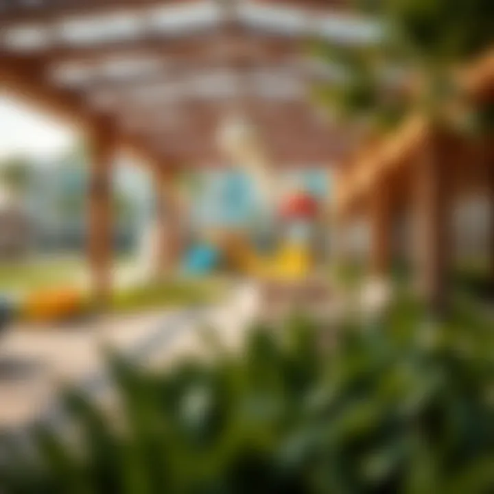 Recreational area featuring family-friendly amenities in The Valley