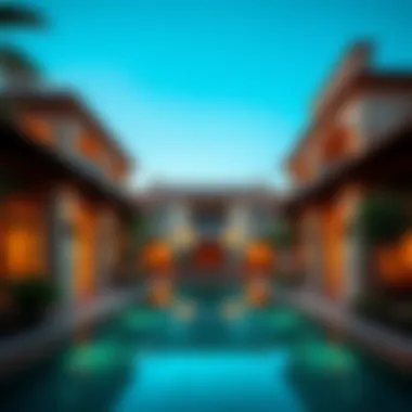 Architectural Highlights of Villa Hacienda Contemporary architectural features of a villa hacienda