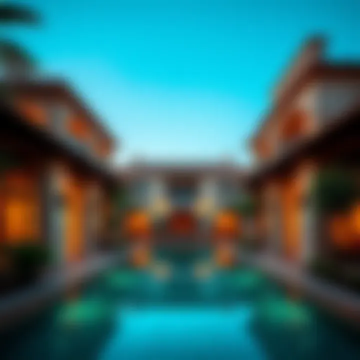 Architectural Highlights of Villa Hacienda Contemporary architectural features of a villa hacienda