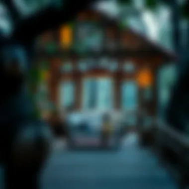 Family Living in a Tree House A family enjoying the serene environment of a tree house